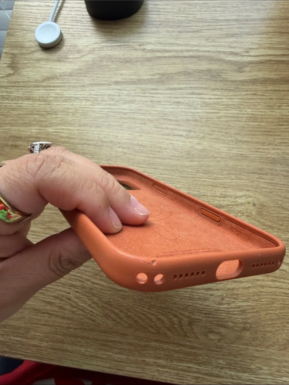 Apple iPhone 17 pro max Silicone Case - Terracotta